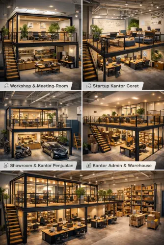 Mezzanine Ruang Kantor di Gandaria Utara