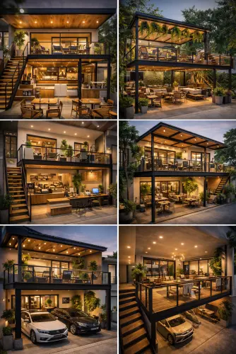 Mezannine Cafe Modern di Gandaria Utara