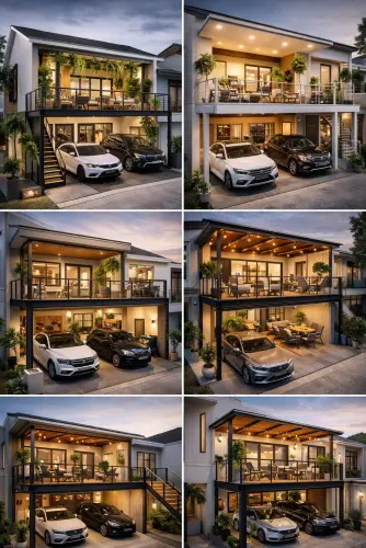 Mezannine Teras Rumah Keren di Gandaria Utara